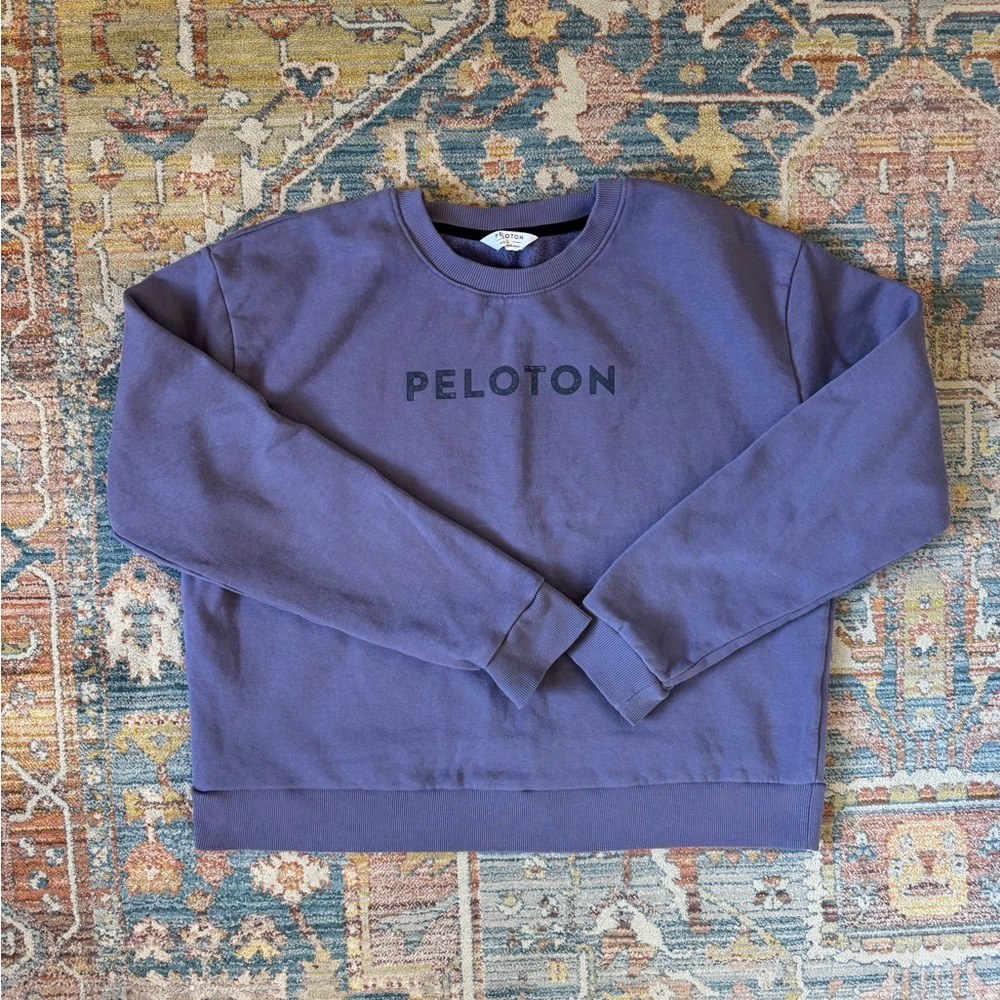 Peloton Cropped Logo Sweatshirt